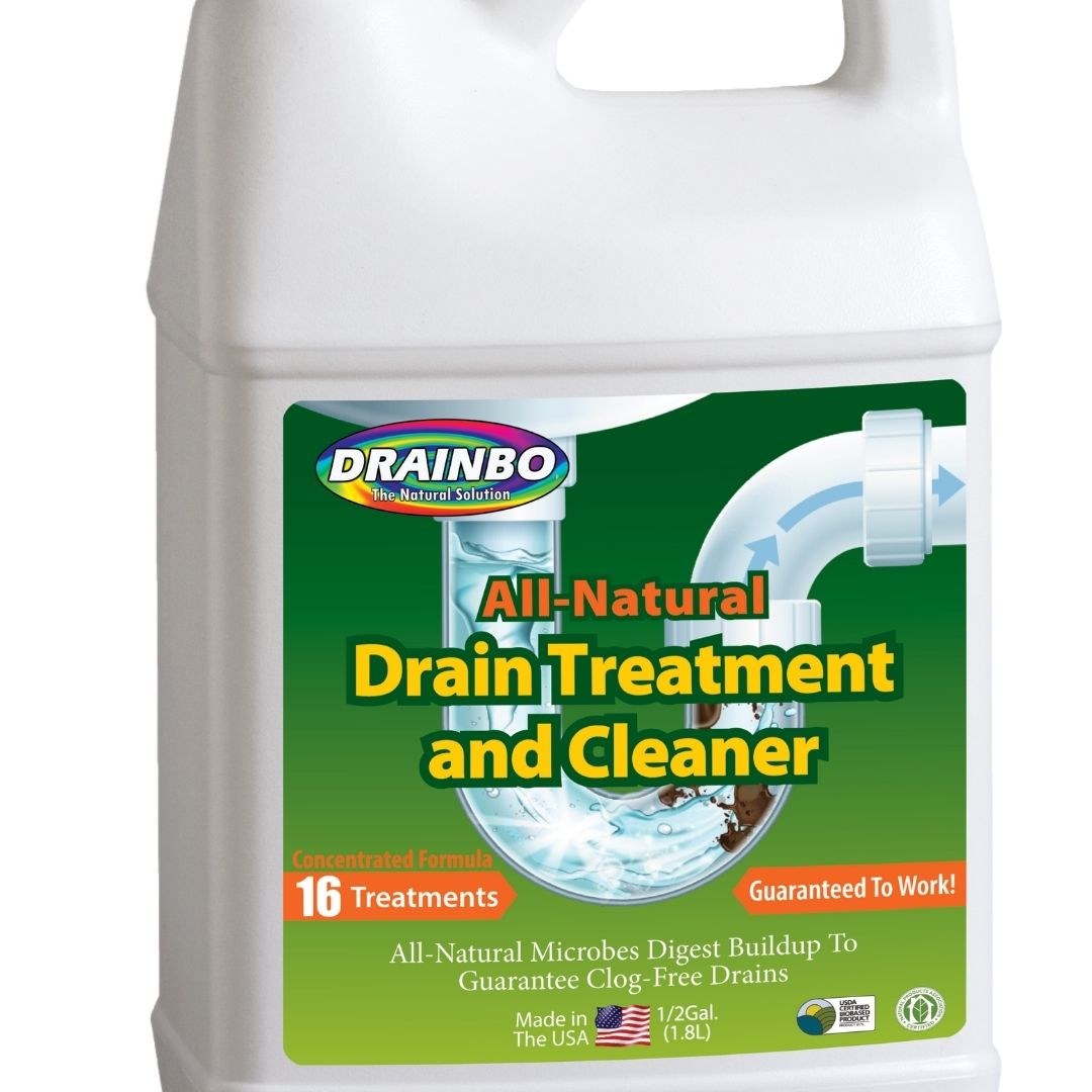 jug of drain cleaner
